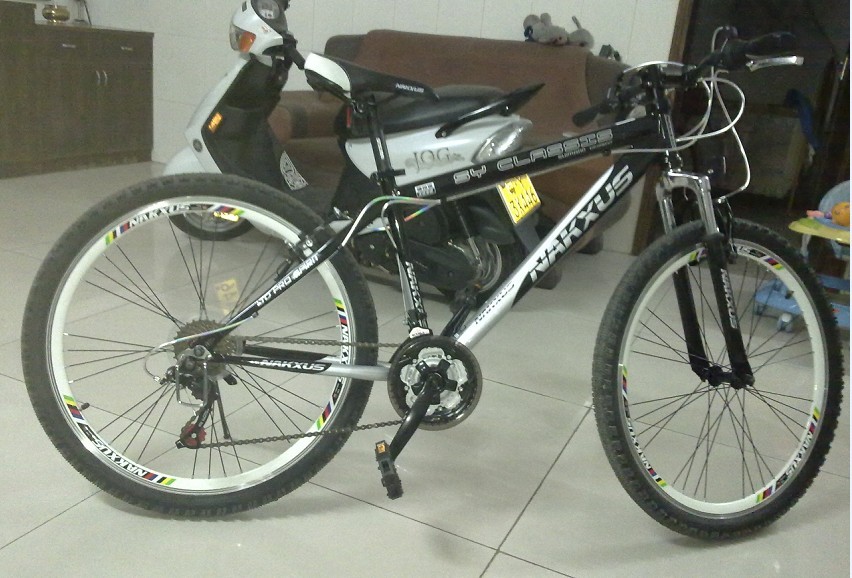 一部山地自行车,在广东茂名寄到重庆 用货到付