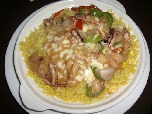 金太阳海鲜广场_广场舞_广场铺装