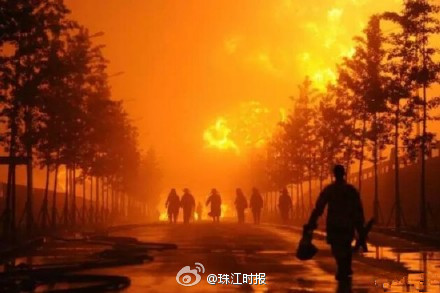 区-天津大爆炸 佛山顺德31名子弟兵参与事故救援